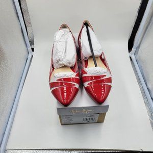 Jessica Simpson Patent Clear Flat